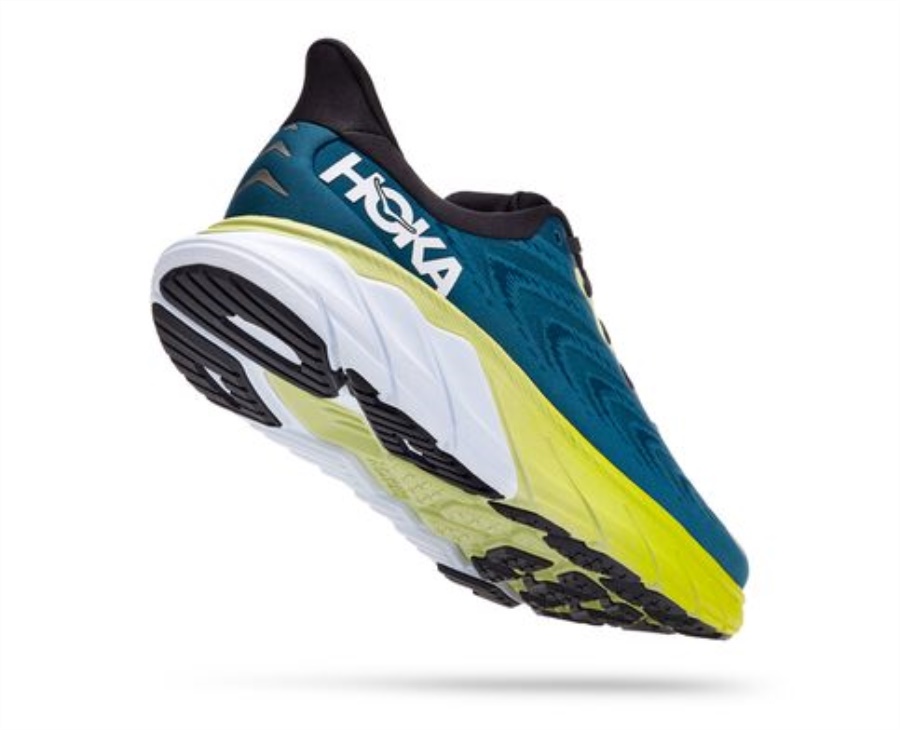 Hoka Arahi 6 Blue Graphite Blue Coral