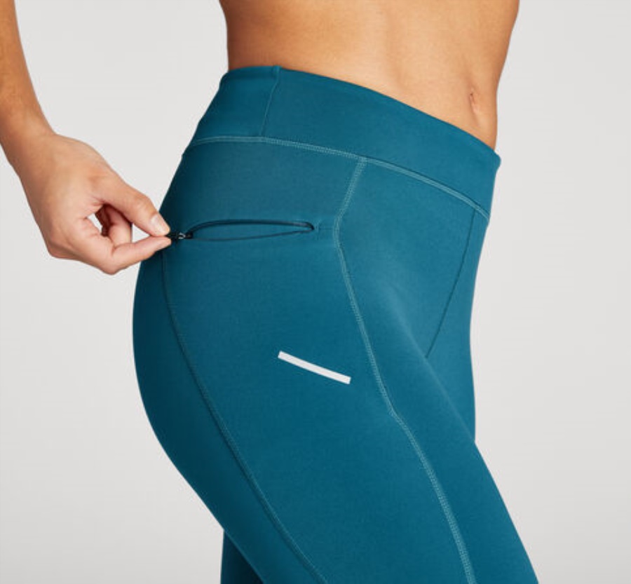 Hoka Performance Tight Blue Coral