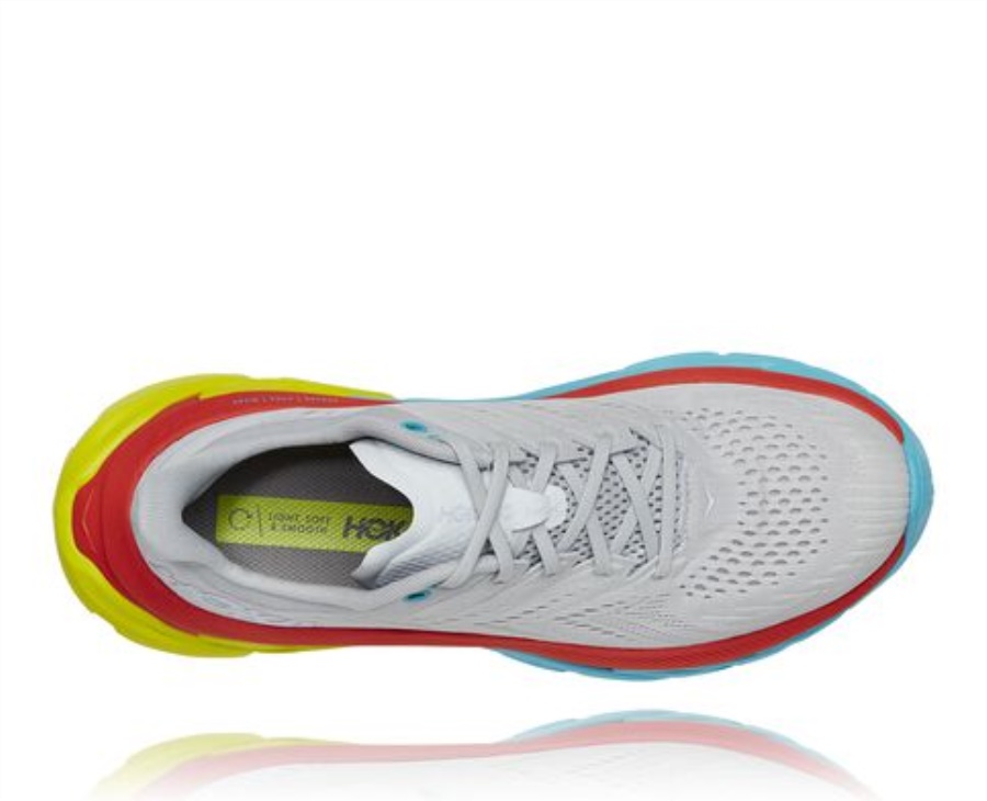 Clifton Edge Hoka Lunar Rock White