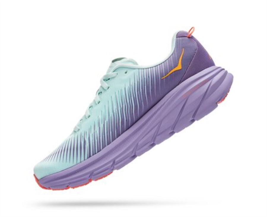 Hoka Rincon 3 Blue Glass Chalk Violet