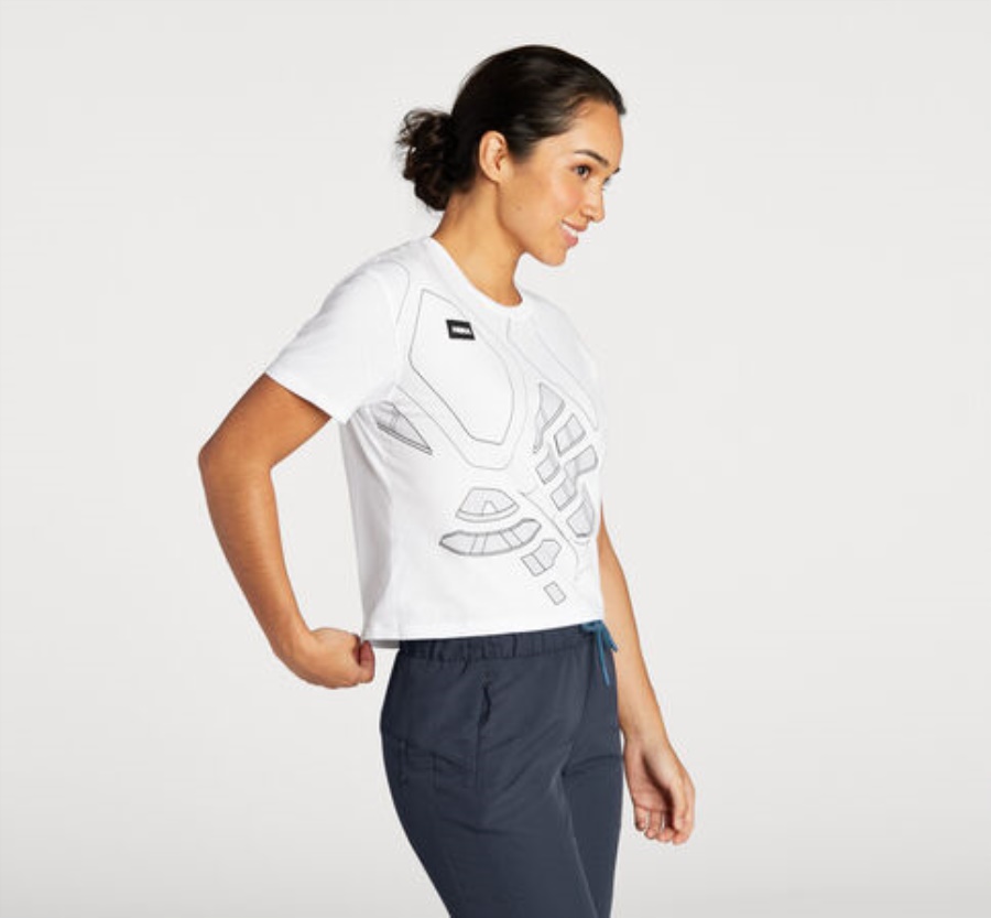 All-Day Tee Hoka White