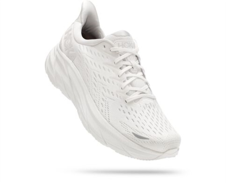 Clifton 8 Hoka White