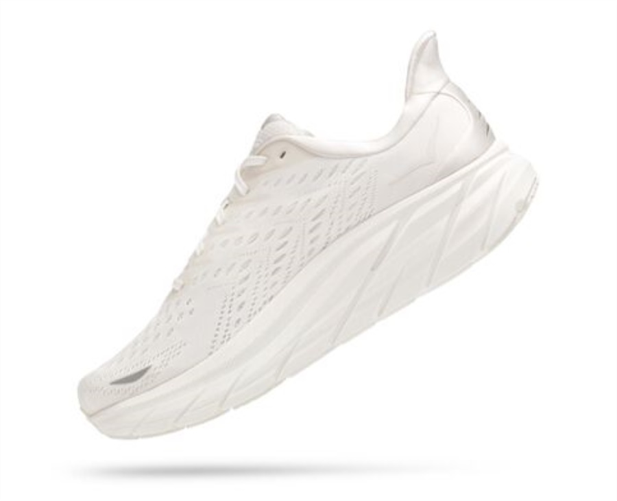 Clifton 8 Hoka White