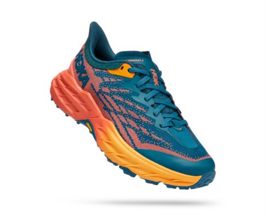 Hoka Speedgoat 5 Blue Coral Camellia
