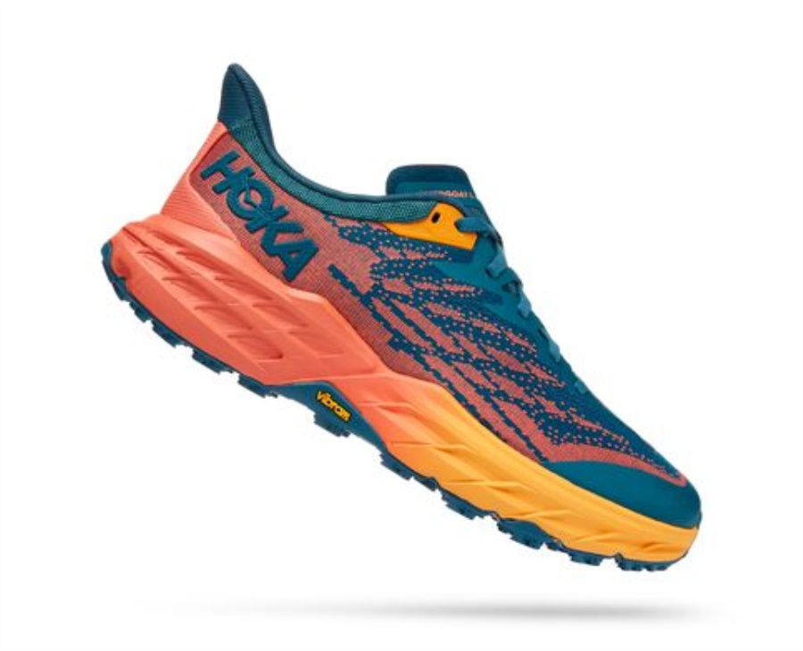 Hoka Speedgoat 5 Blue Coral Camellia