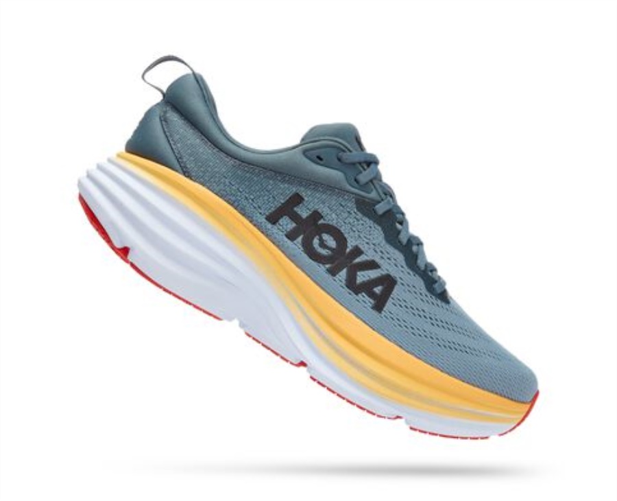Hoka Bondi 8 Goblin Blue Mountain Spring