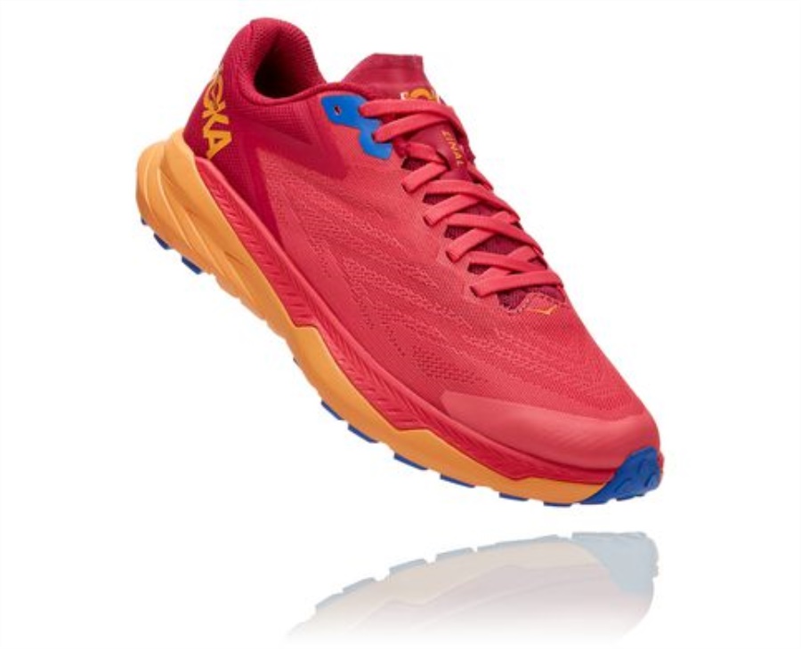 Hoka Zinal Paradise Pink Blazing Orange
