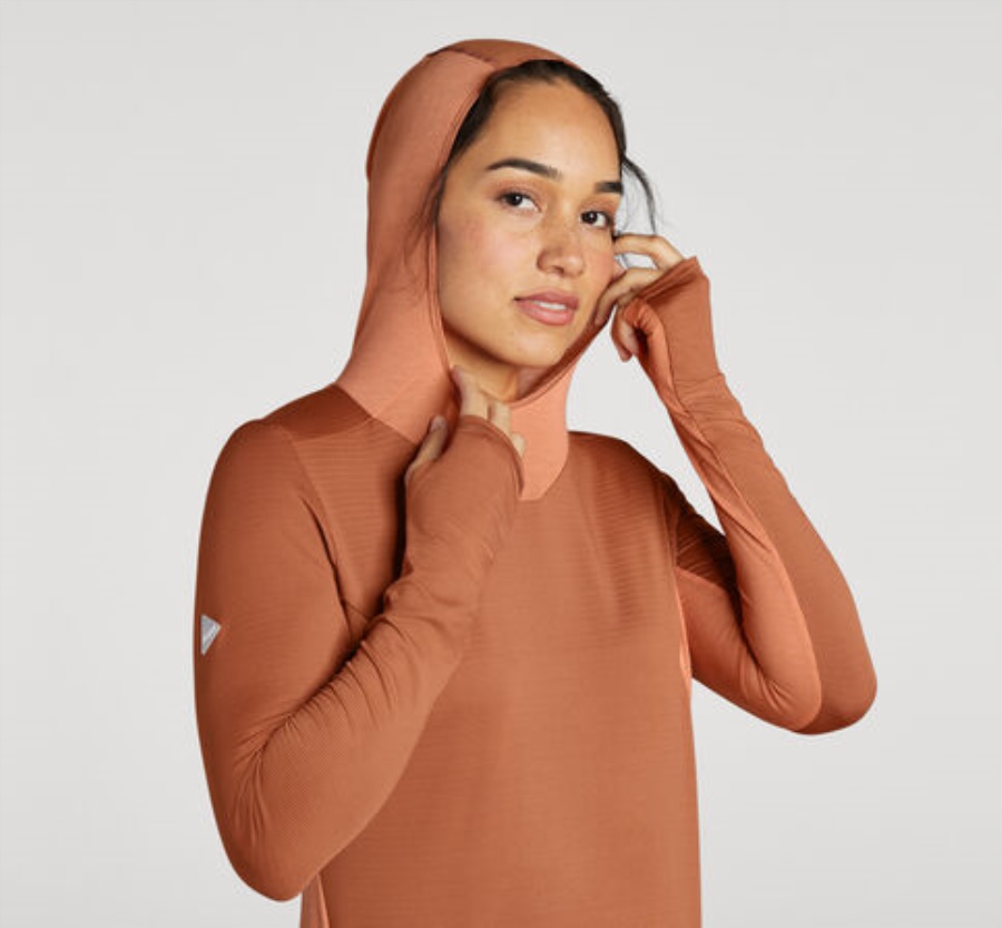 Sierra Sun Hoodie Hoka Baked Clay