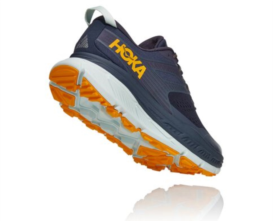 Hoka Stinson Atr 6 Ombre Blue Saffron