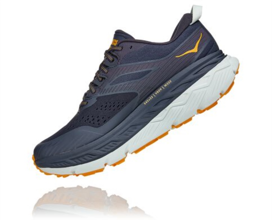 Hoka Stinson Atr 6 Ombre Blue Saffron