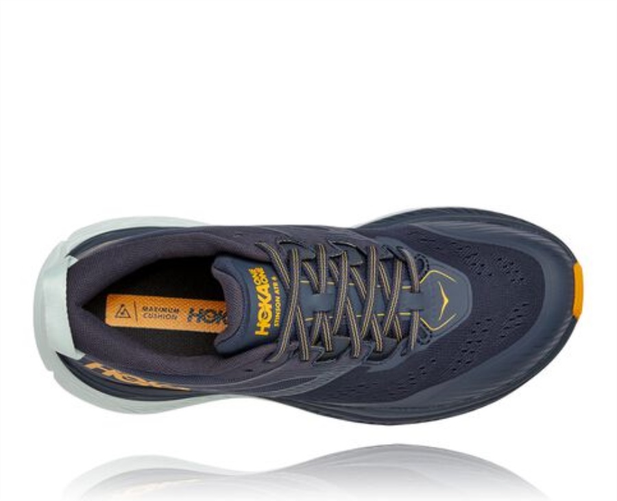 Hoka Stinson Atr 6 Ombre Blue Saffron