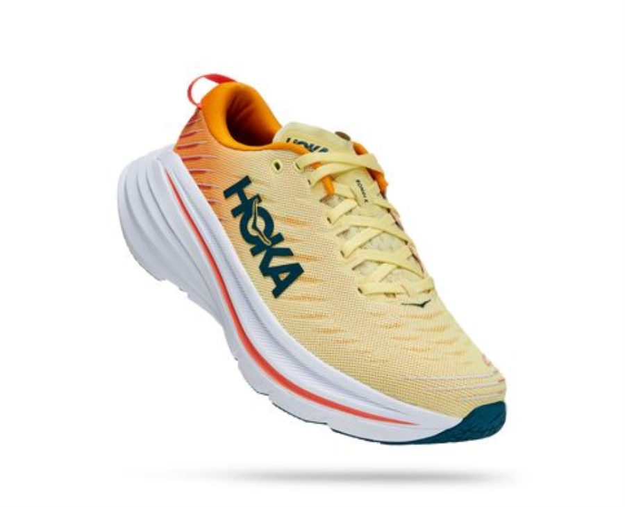 Hoka Bondi X Yellow Pear Radiant Yellow