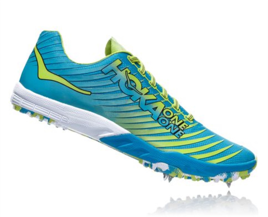 EVO XC Spike Hoka Cyan