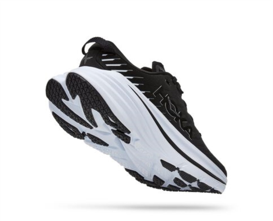 Hoka Bondi X Black White