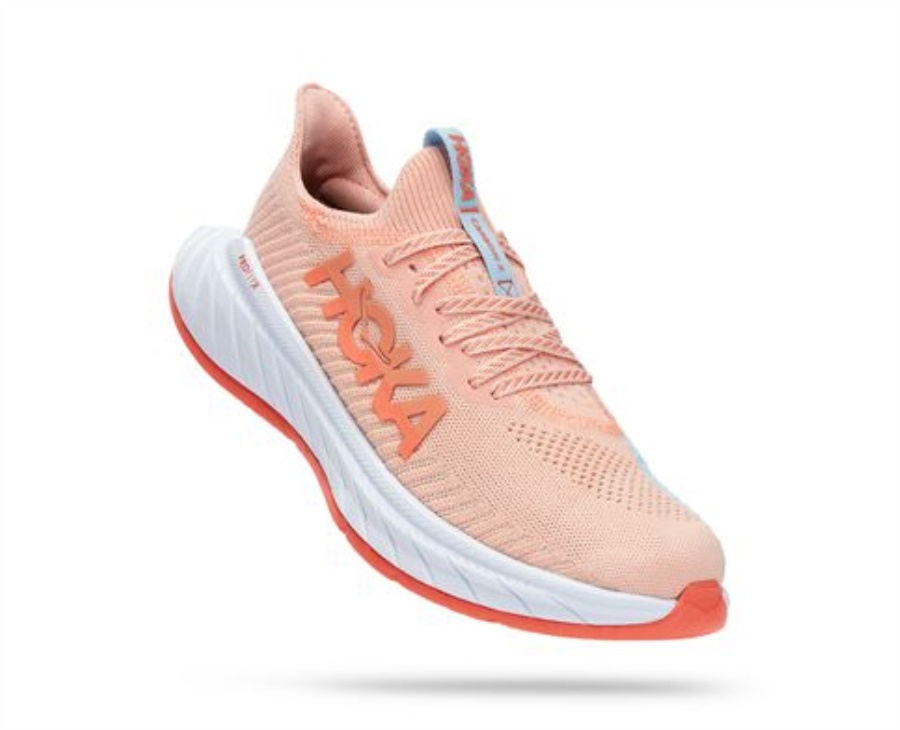Carbon X 3 Hoka Peach Parfait Summer Song