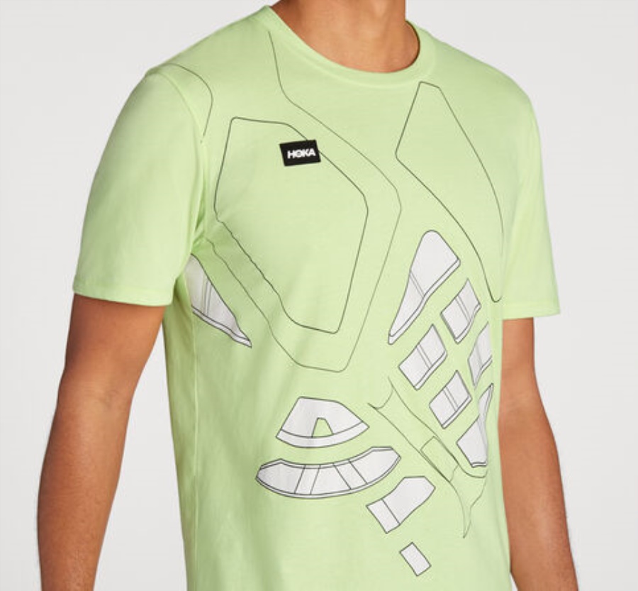 Hoka All-Day Tee Butterfly