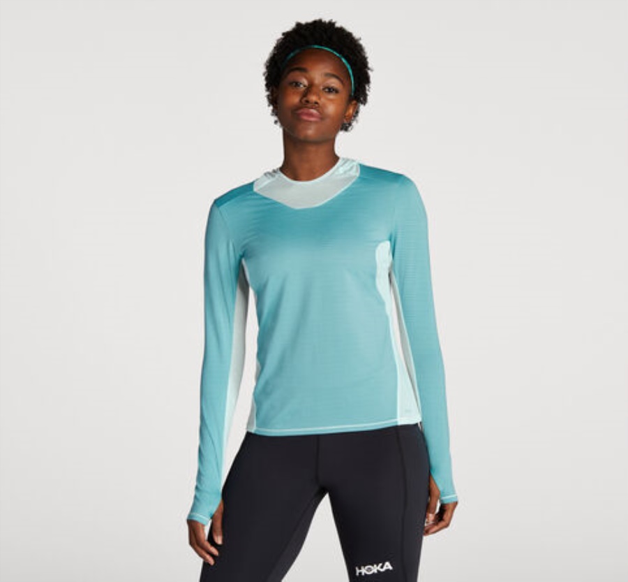 Sierra Sun Hoodie Hoka Coastal Shade