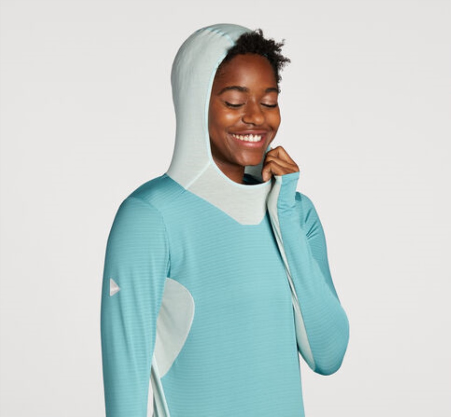 Sierra Sun Hoodie Hoka Coastal Shade