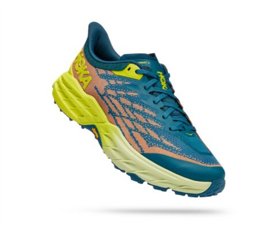 Hoka Speedgoat 5 Blue Coral Evening Primrose