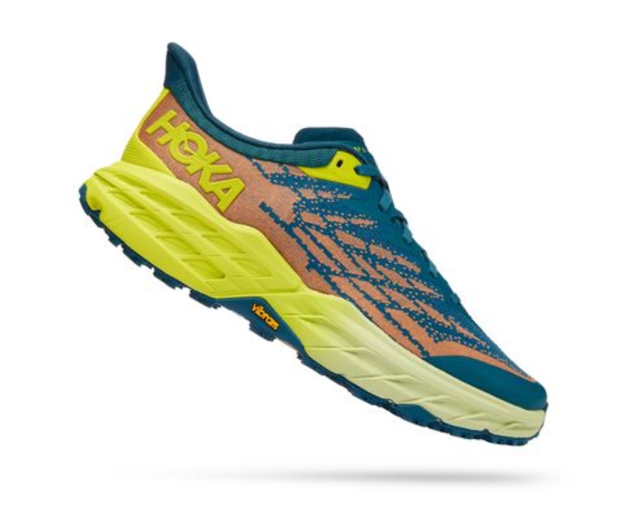 Hoka Speedgoat 5 Blue Coral Evening Primrose