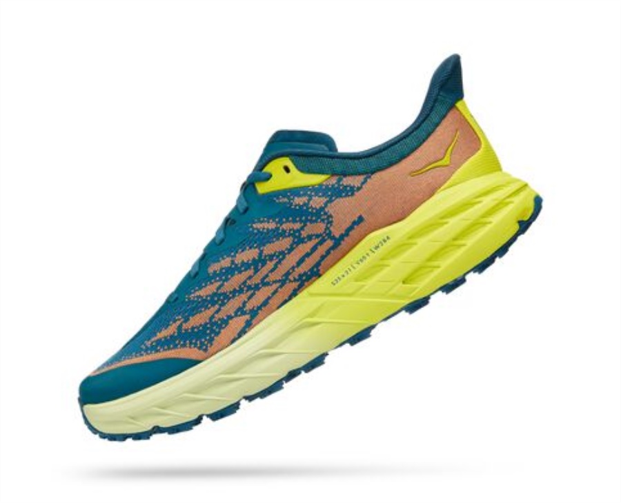 Hoka Speedgoat 5 Blue Coral Evening Primrose