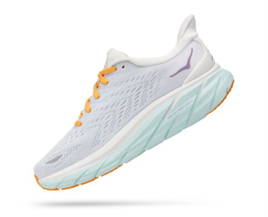 Clifton 8 Hoka Blanc De Blanc White