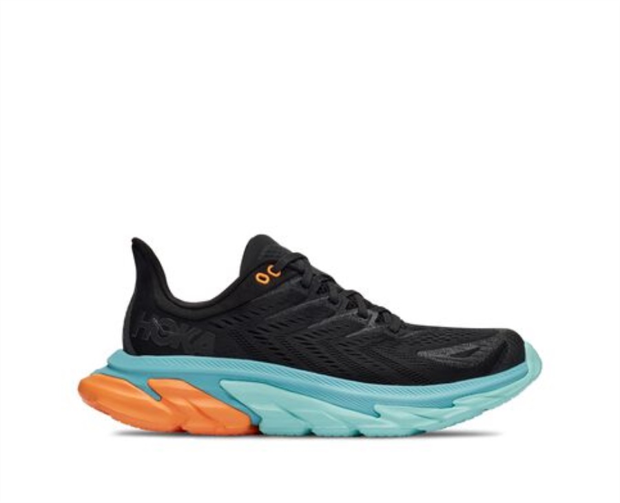 Hoka Clifton Edge Black Aquarelle