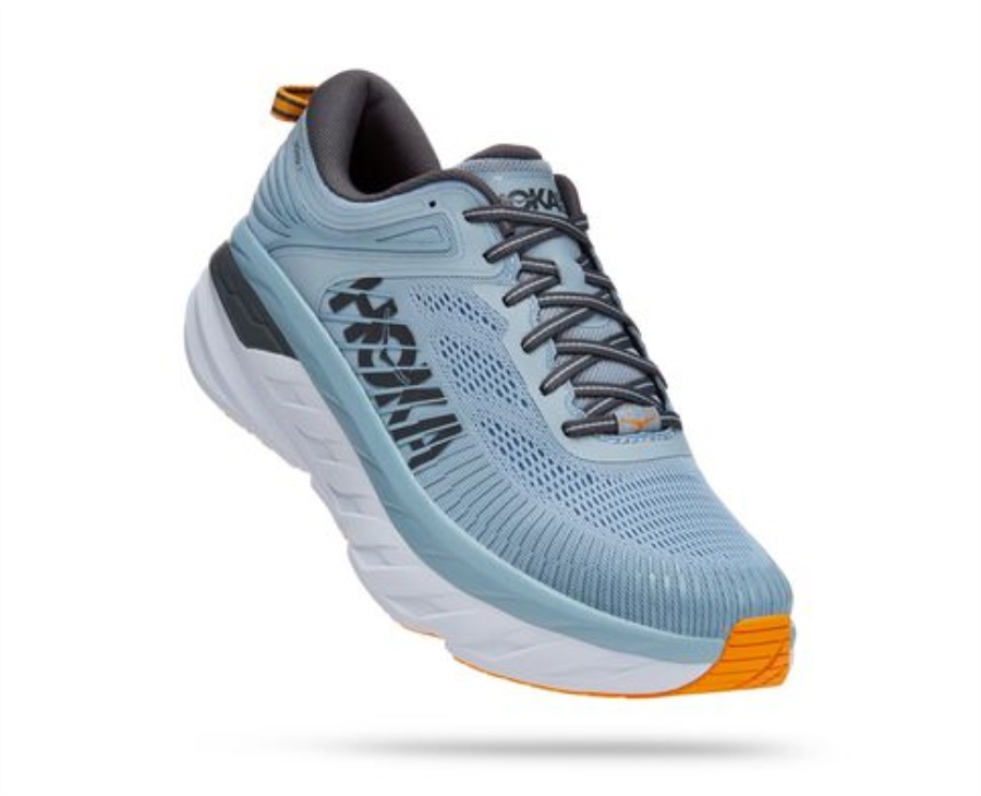 Bondi 7 Hoka Blue Fog Castlerock
