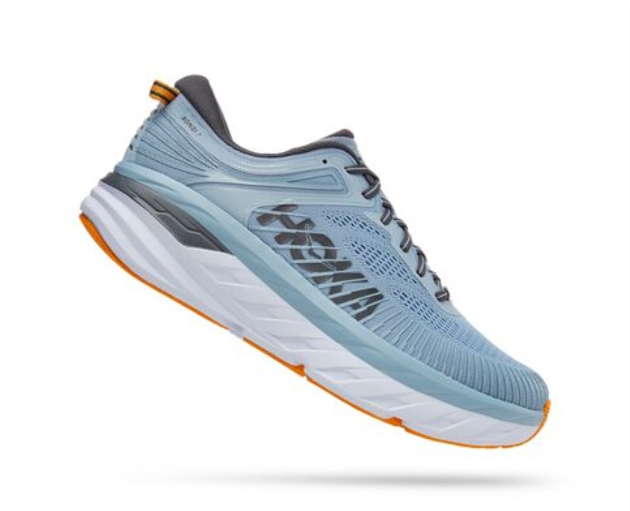 Bondi 7 Hoka Blue Fog Castlerock