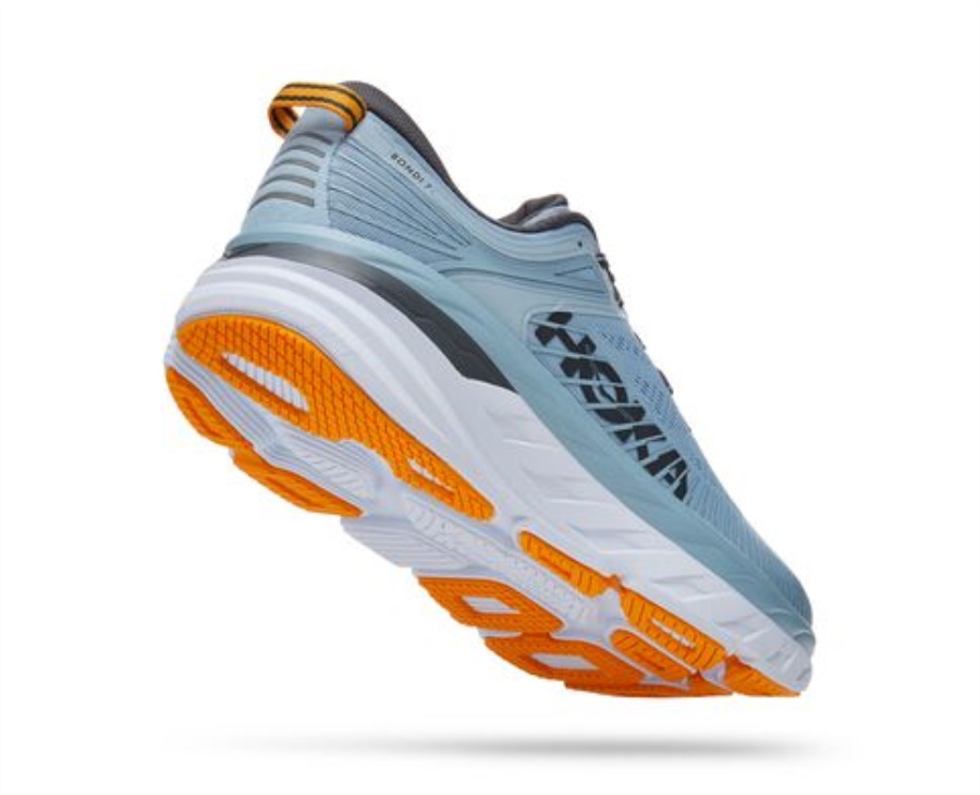 Bondi 7 Hoka Blue Fog Castlerock