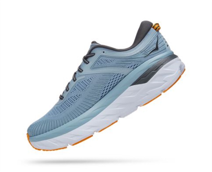 Bondi 7 Hoka Blue Fog Castlerock