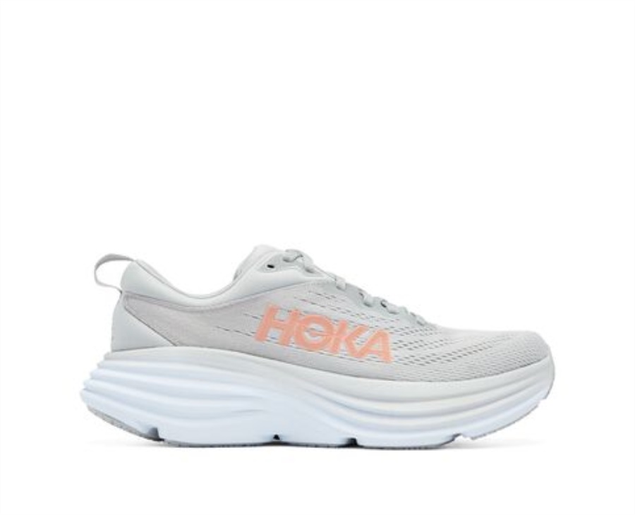 Hoka Bondi 8 Harbor Mist Lunar Rock