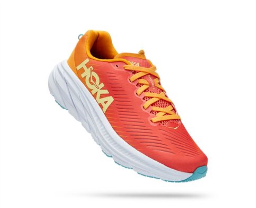 Hoka Rincon 3 Camellia Radiant Yellow