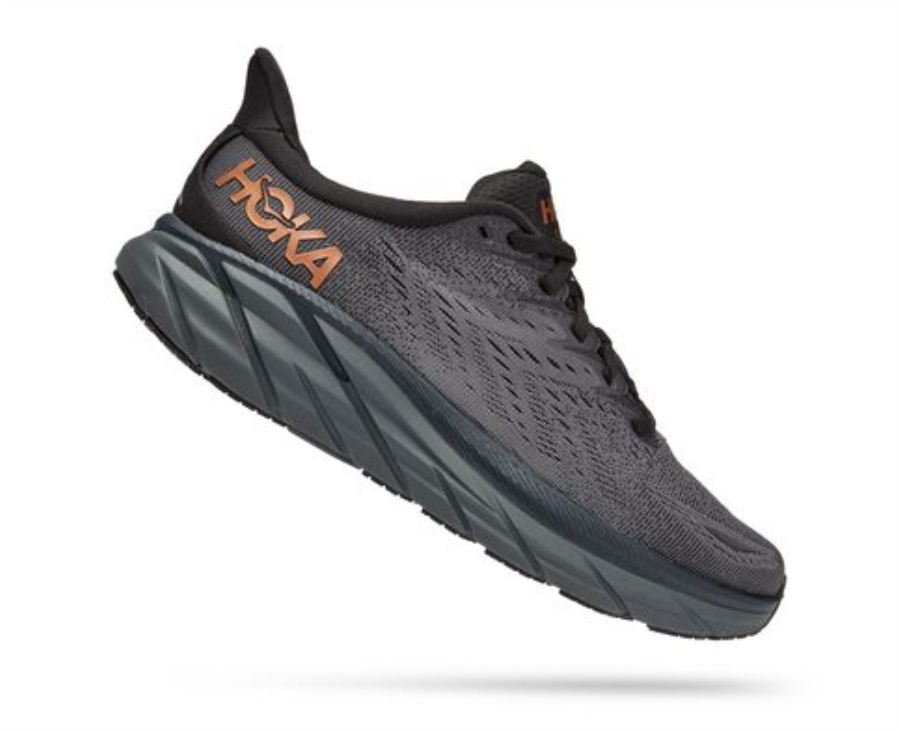 Clifton 8 Hoka Anthracite Copper