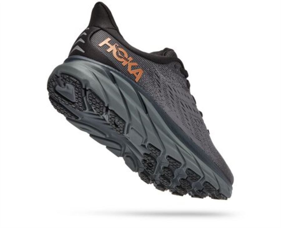 Clifton 8 Hoka Anthracite Copper