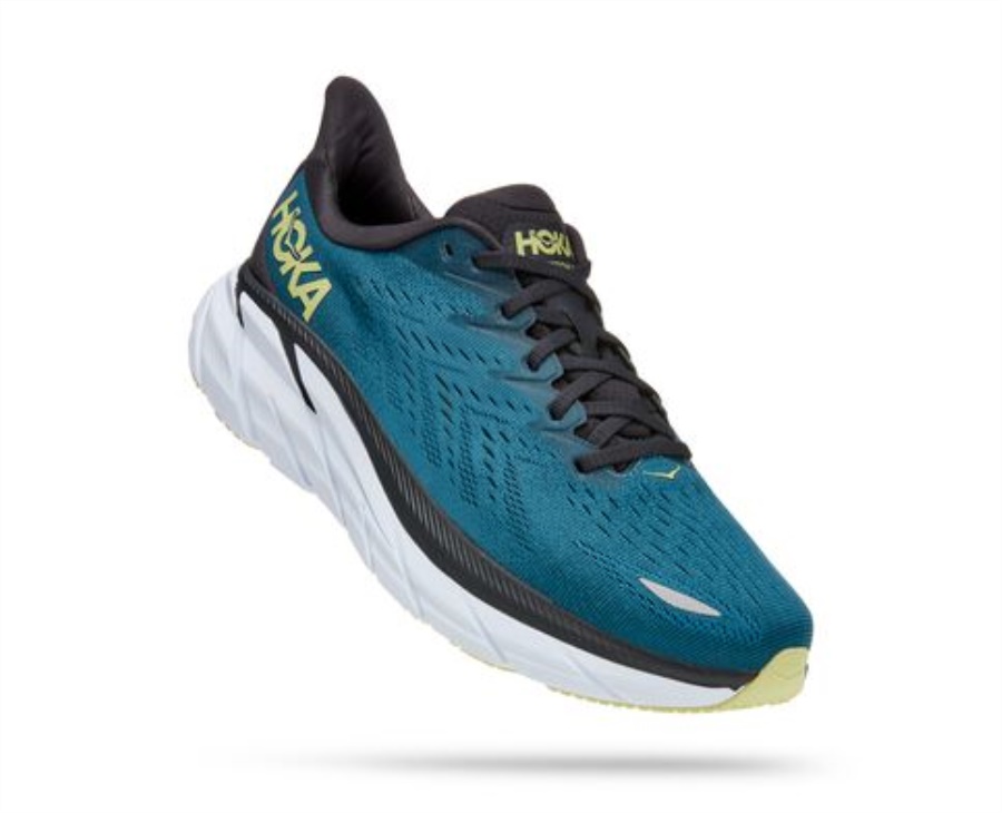Hoka Clifton 8 Blue Coral Butterfly