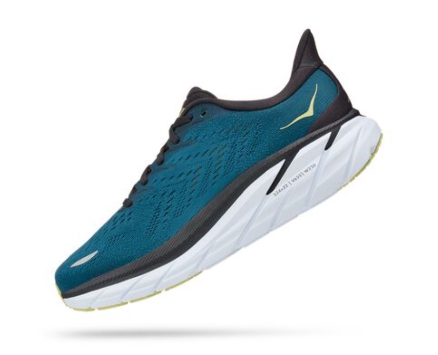 Hoka Clifton 8 Blue Coral Butterfly