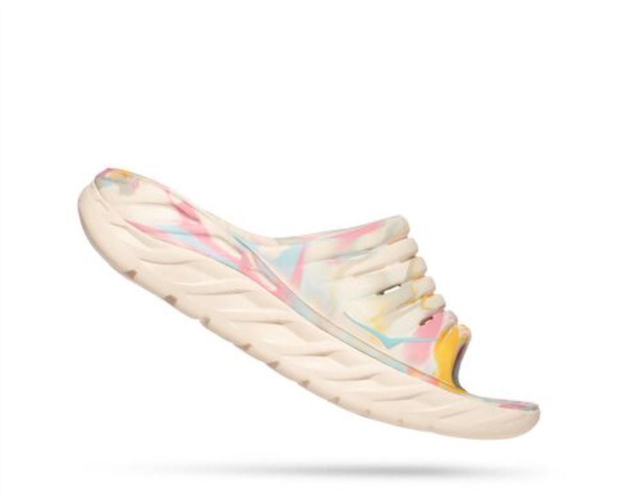 Hoka HOKA x Free People Movement Ora Slide Luna Marbled