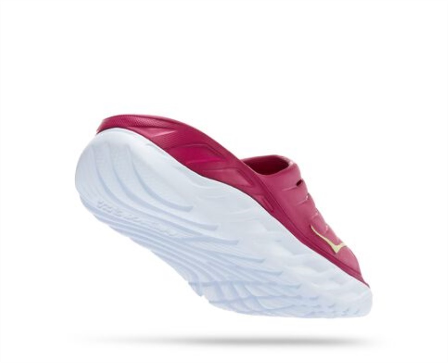 ORA Recovery Slide Hoka Festival Fuchsia Butterfly
