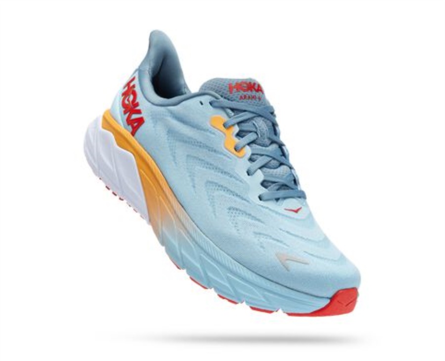 Hoka Arahi 6 Summer Song Mountain Spring