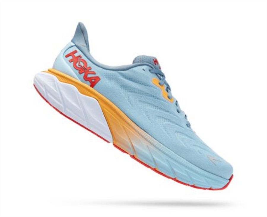 Hoka Arahi 6 Summer Song Mountain Spring