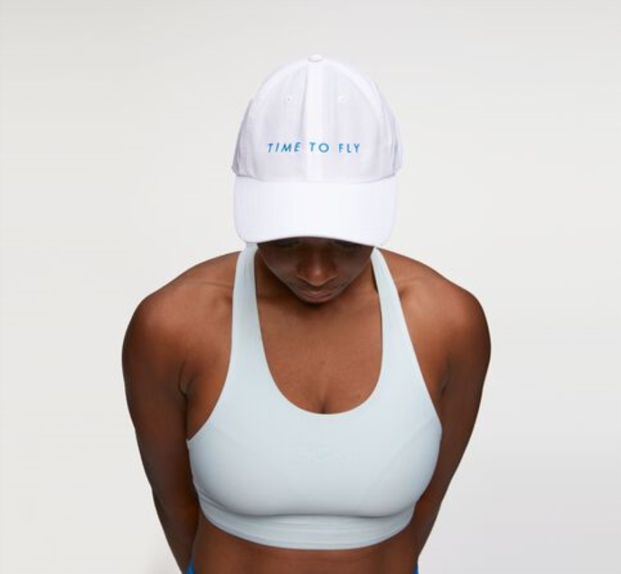 All-Day Hat Hoka White Diva Blue