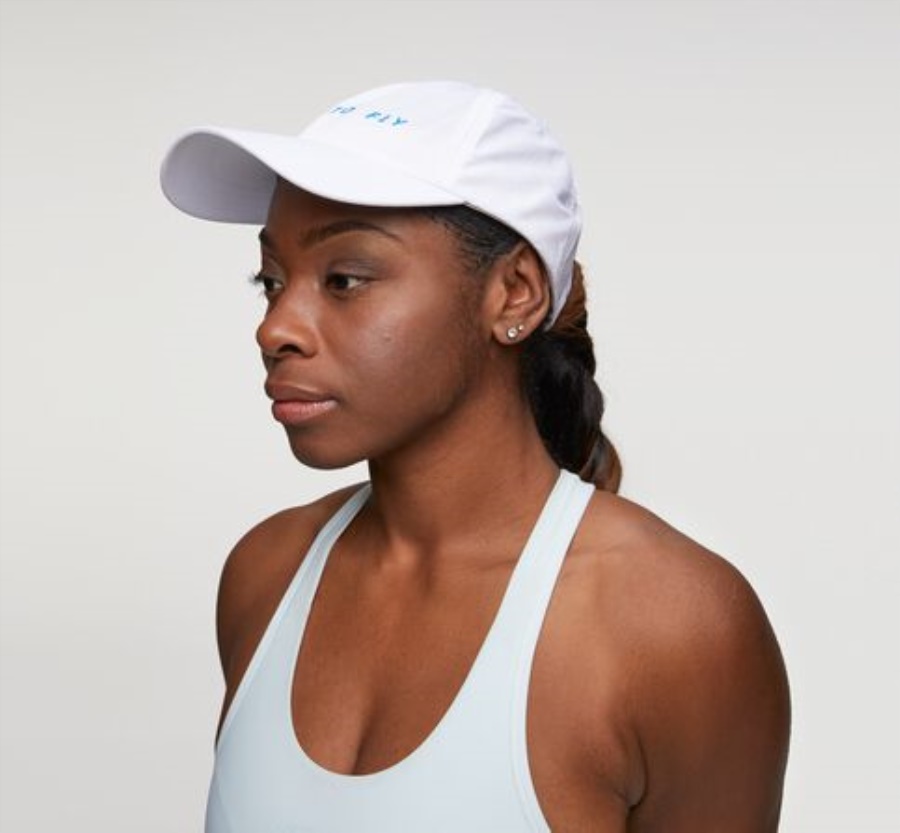 All-Day Hat Hoka White Diva Blue