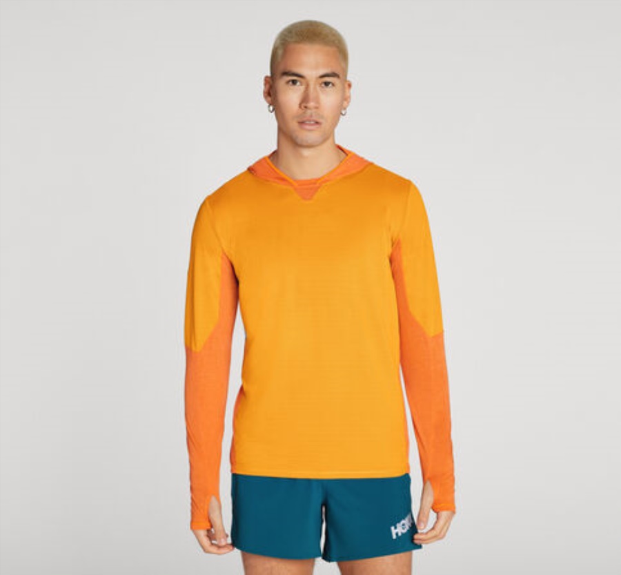 Sierra Sun Hoodie Hoka Radiant Yellow