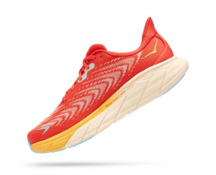 Arahi 6 Hoka Fiesta Amber Yellow