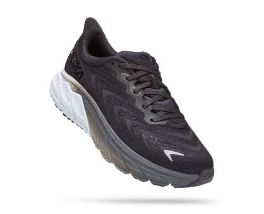 Arahi 6 Hoka Black White