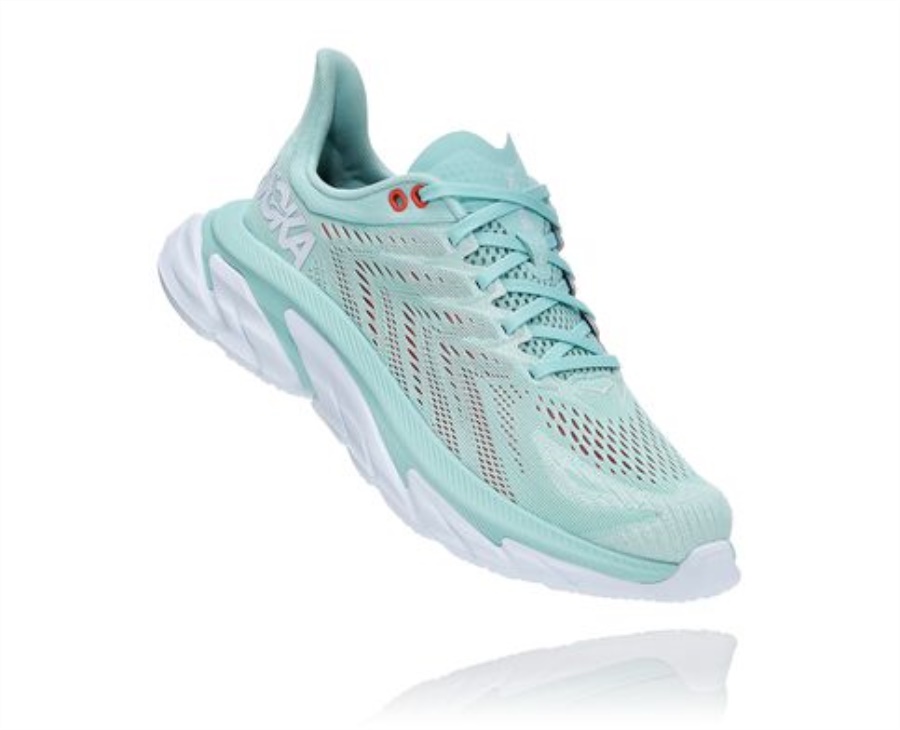 Clifton Edge Hoka Eggshell Blue White