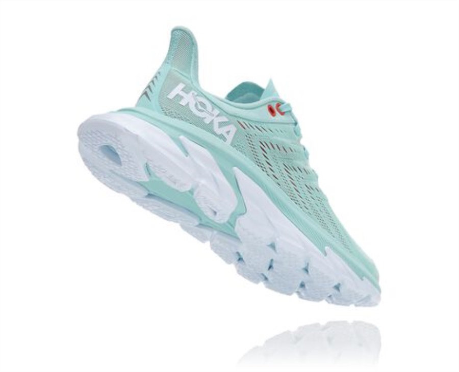 Clifton Edge Hoka Eggshell Blue White