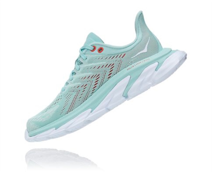 Clifton Edge Hoka Eggshell Blue White