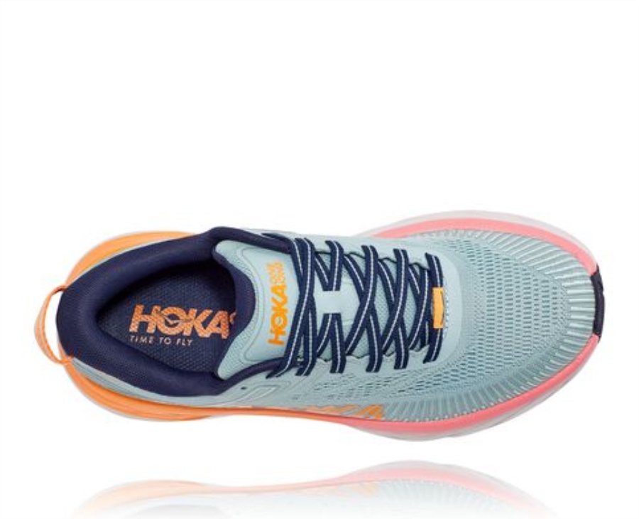 Bondi 7 Hoka Blue Haze Black Iris